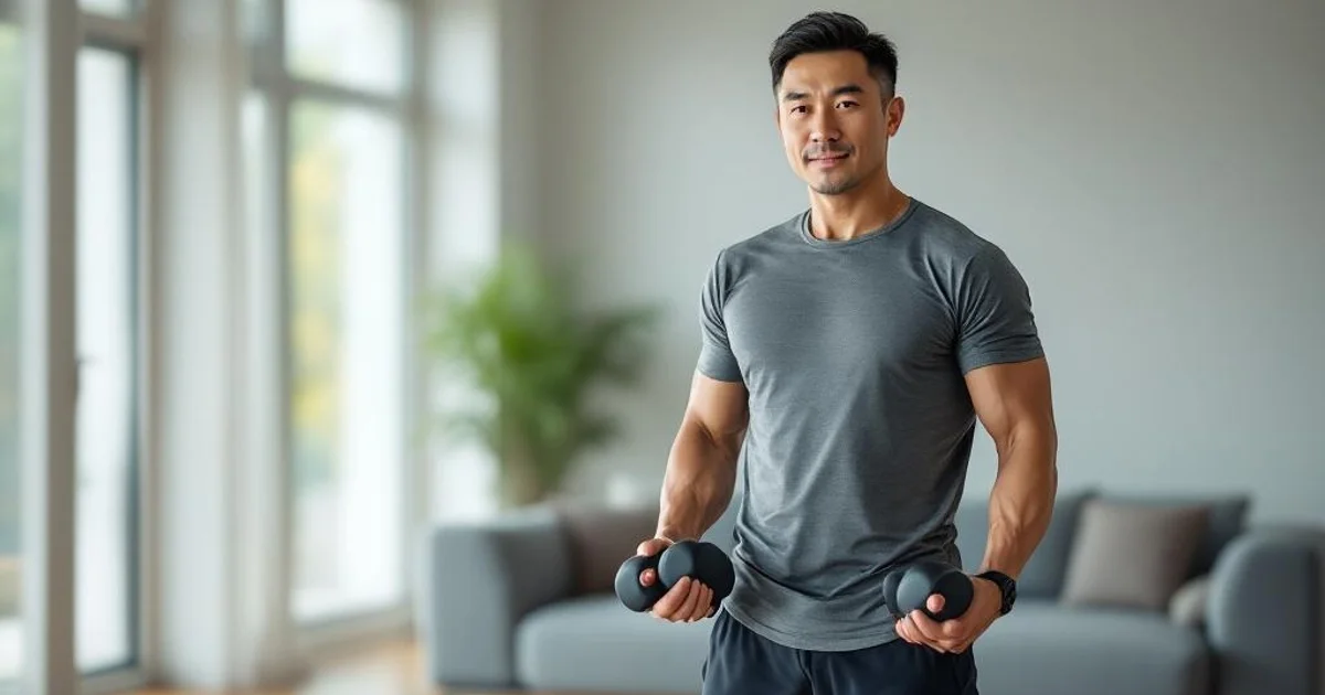 40・50代男性のダンベル筋トレ｜重さ選び・週3メニュー完全ガイド