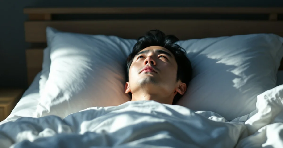 早朝覚醒とは？40・50代が朝4時に目覚めて眠れなくなる原因と対策